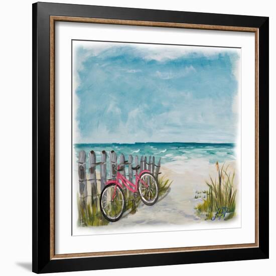 Ride Along The Shore-Julie DeRice-Framed Art Print