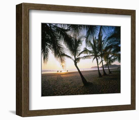 Ride at the Playa de Jaco, Puntarenas, Costa Rica-null-Framed Art Print