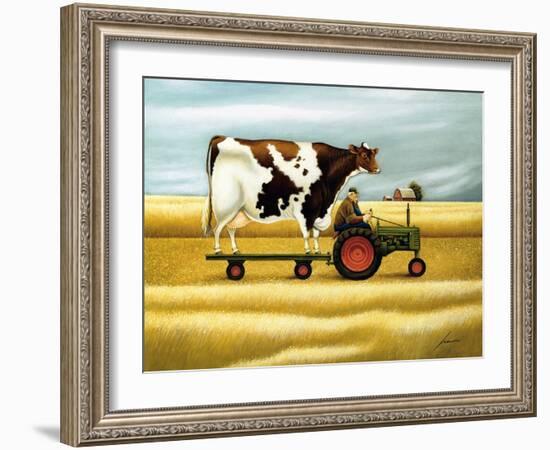 Ride to the Fair-Lowell Herrero-Framed Art Print