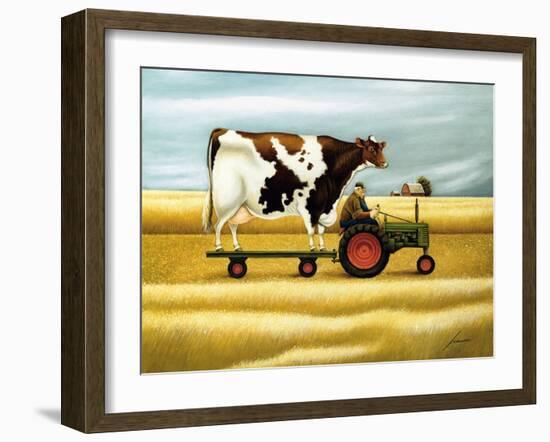 Ride to the Fair-Lowell Herrero-Framed Art Print