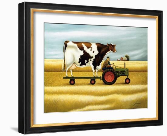 Ride to the Fair-Lowell Herrero-Framed Art Print