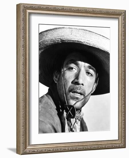 Ride, Vaquero!, Anthony Quinn, 1953-null-Framed Photo