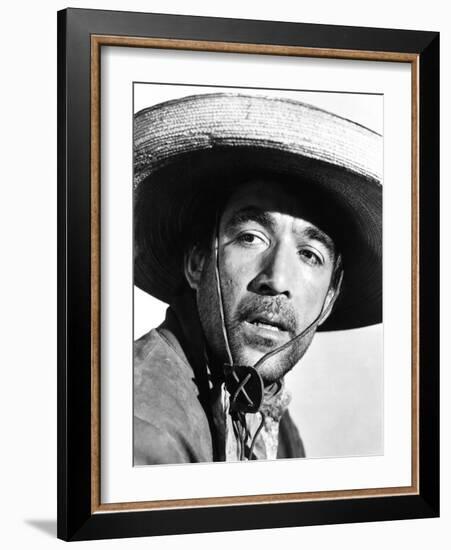 Ride, Vaquero!, Anthony Quinn, 1953-null-Framed Photo