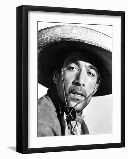 Ride, Vaquero!, Anthony Quinn, 1953-null-Framed Photo