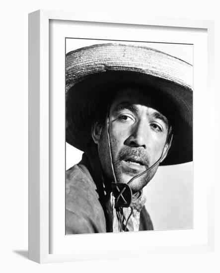 Ride, Vaquero!, Anthony Quinn, 1953-null-Framed Photo