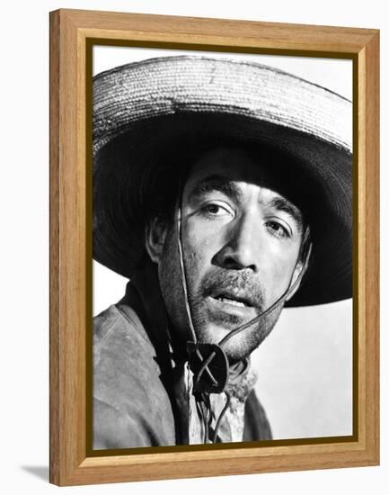 Ride, Vaquero!, Anthony Quinn, 1953-null-Framed Stretched Canvas