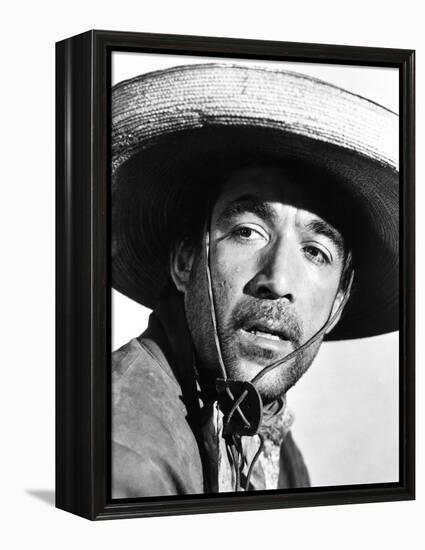 Ride, Vaquero!, Anthony Quinn, 1953-null-Framed Stretched Canvas