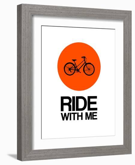 Ride with Me Circle 1-NaxArt-Framed Art Print