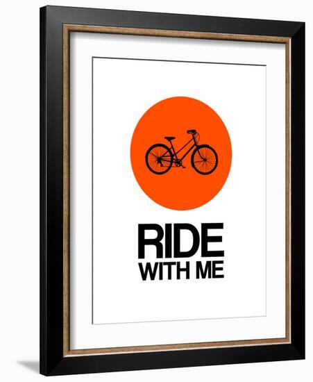 Ride with Me Circle 1-NaxArt-Framed Art Print