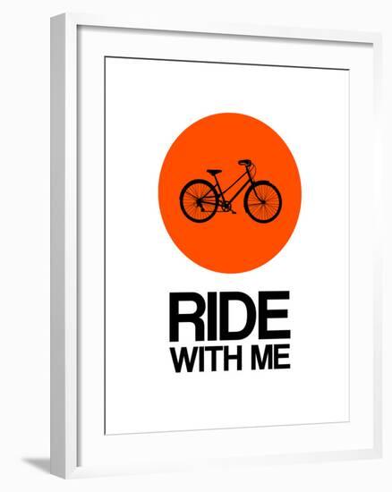 Ride with Me Circle 1-NaxArt-Framed Art Print