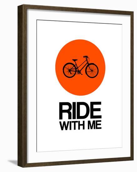 Ride with Me Circle 1-NaxArt-Framed Art Print