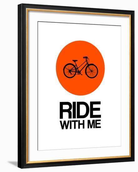 Ride with Me Circle 1-NaxArt-Framed Art Print