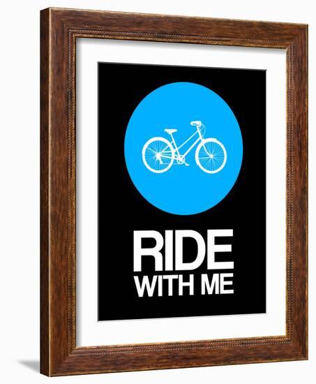 Ride with Me Circle 2-NaxArt-Framed Art Print