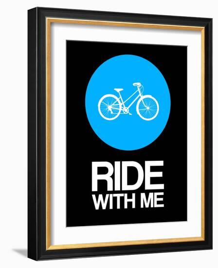 Ride with Me Circle 2-NaxArt-Framed Art Print