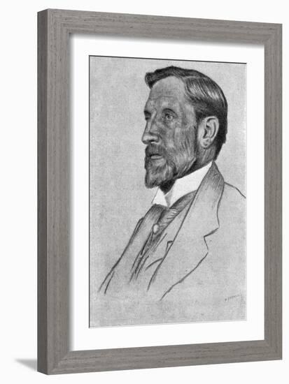 Rider Haggard - writer-William Strang-Framed Giclee Print