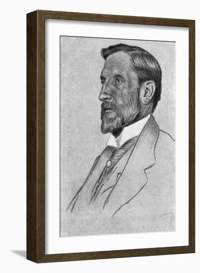 Rider Haggard - writer-William Strang-Framed Giclee Print