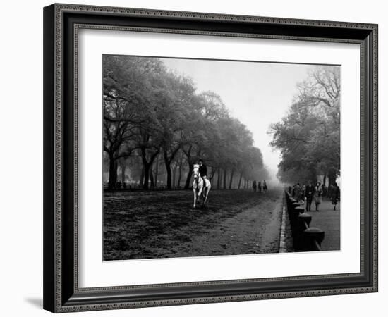 Rider on Horseback in Hyde Park-Bill Brandt-Framed Photographic Print