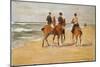 Rider on the Beach, 1923 (Oil on Canvas)-Max Liebermann-Mounted Giclee Print