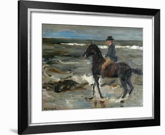 Rider on the Beach-Max Liebermann-Framed Giclee Print