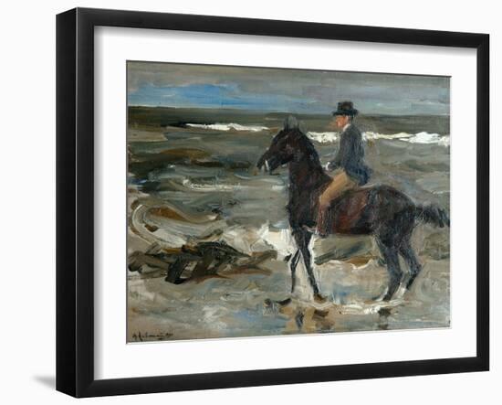 Rider on the Beach-Max Liebermann-Framed Giclee Print