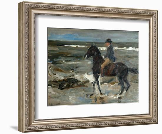 Rider on the Beach-Max Liebermann-Framed Giclee Print