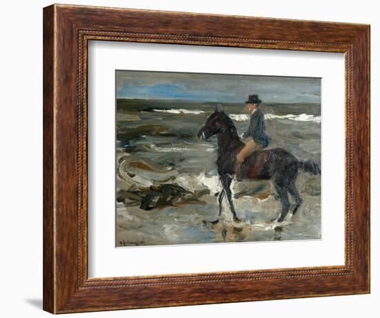 Rider on the Beach-Max Liebermann-Framed Giclee Print