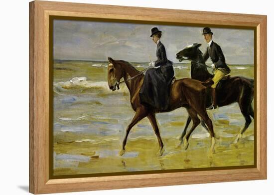 Riders on the Beach, 1903-Max Liebermann-Framed Premier Image Canvas