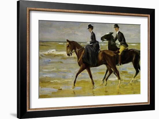 Riders on the Beach, 1903-Max Liebermann-Framed Giclee Print