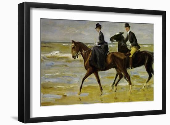 Riders on the Beach, 1903-Max Liebermann-Framed Giclee Print
