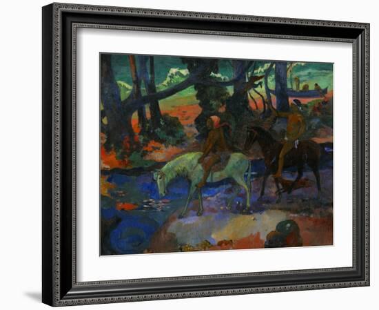 Riders-Paul Gauguin-Framed Giclee Print