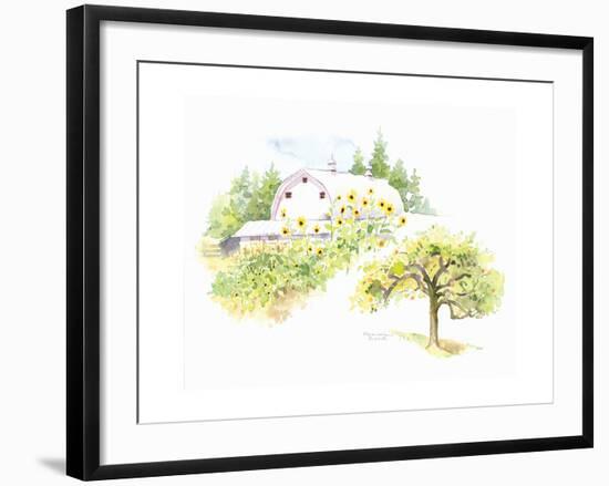 Ridgefield Barn III-Gwendolyn Babbitt-Framed Art Print