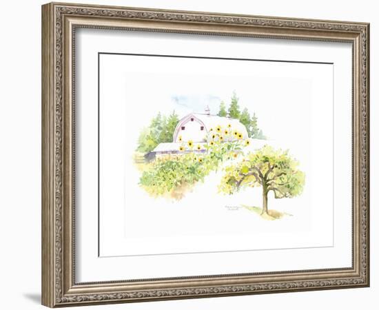 Ridgefield Barn III-Gwendolyn Babbitt-Framed Art Print