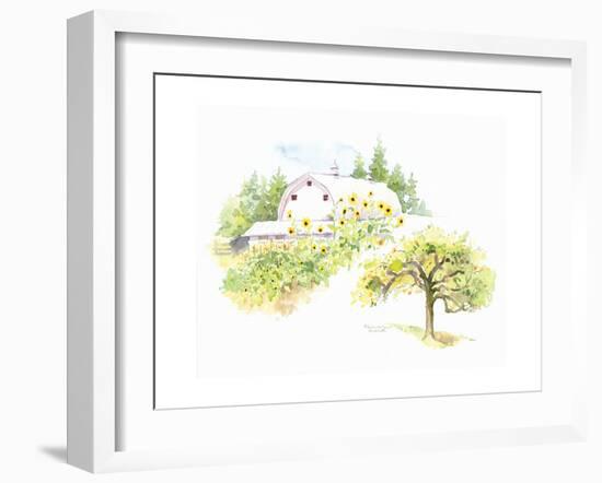 Ridgefield Barn III-Gwendolyn Babbitt-Framed Art Print