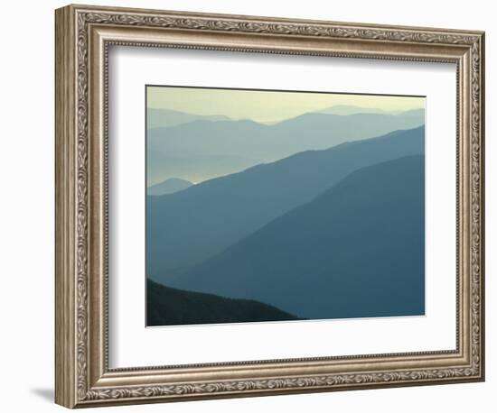 Ridges of the Carter Range from Lion Head, White Mountains National Forest, New Hampshire, USA-Jerry & Marcy Monkman-Framed Photographic Print