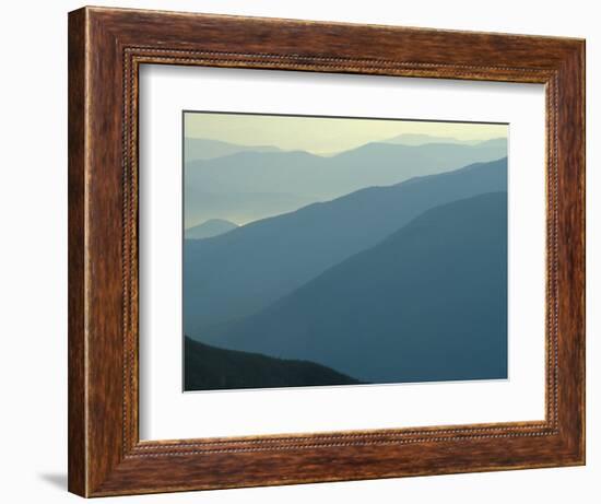 Ridges of the Carter Range from Lion Head, White Mountains National Forest, New Hampshire, USA-Jerry & Marcy Monkman-Framed Photographic Print