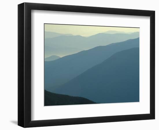 Ridges of the Carter Range from Lion Head, White Mountains National Forest, New Hampshire, USA-Jerry & Marcy Monkman-Framed Photographic Print