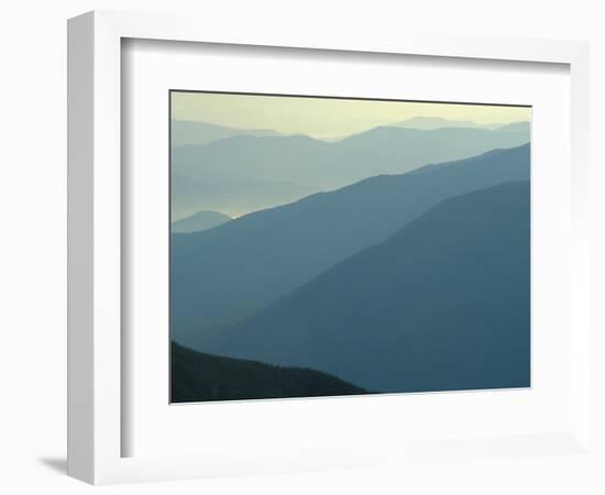 Ridges of the Carter Range from Lion Head, White Mountains National Forest, New Hampshire, USA-Jerry & Marcy Monkman-Framed Photographic Print