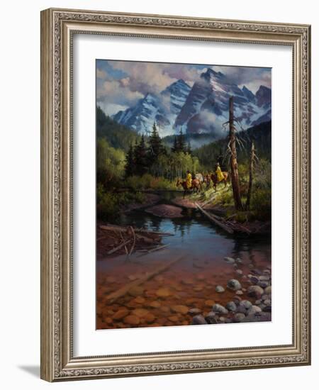 Ridin' the High Country-Jack Sorenson-Framed Art Print