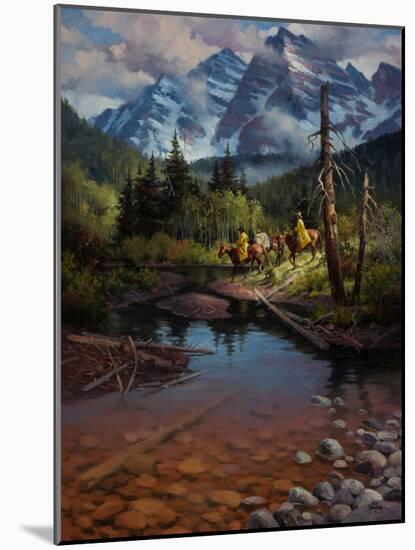 Ridin' the High Country-Jack Sorenson-Mounted Art Print