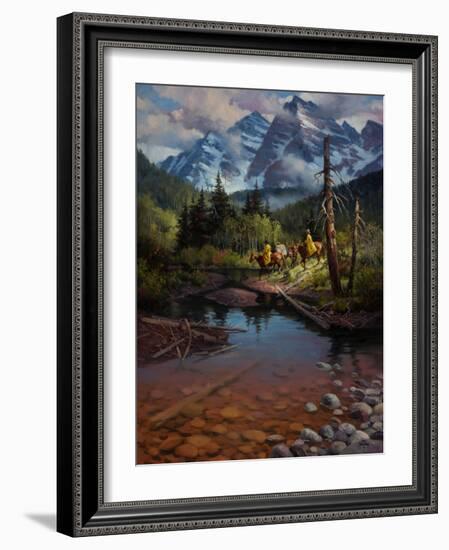 Ridin' the High Country-Jack Sorenson-Framed Art Print