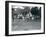 Riding Animals Bedecked for the Peace Day Celebrations, 19th July 1919-Frederick William Bond-Framed Photographic Print