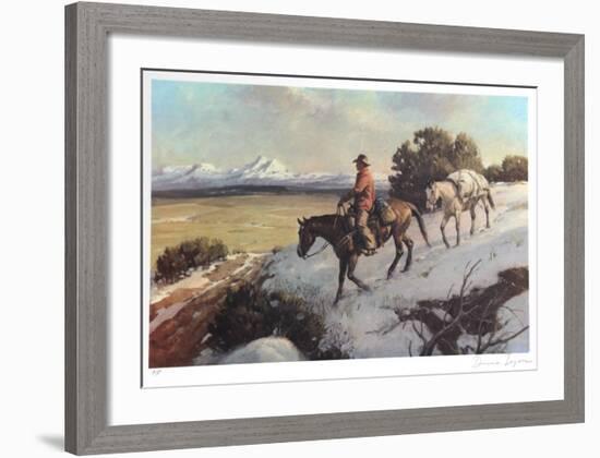 Riding Chuck Line-Duane Bryers-Framed Limited Edition