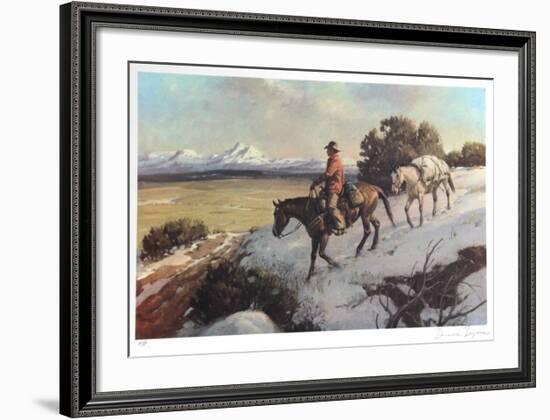 Riding Chuck Line-Duane Bryers-Framed Limited Edition