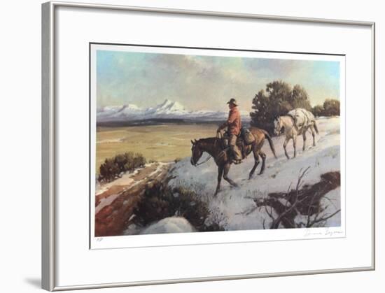 Riding Chuck Line-Duane Bryers-Framed Limited Edition