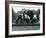 Riding Elephants Bedecked for the Peace Day Celebrations, 19th July 1919-Frederick William Bond-Framed Photographic Print