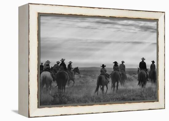 Riding Out-Dan Ballard-Framed Premier Image Canvas