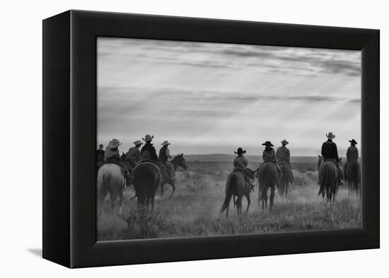 Riding Out-Dan Ballard-Framed Premier Image Canvas