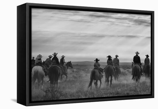 Riding Out-Dan Ballard-Framed Premier Image Canvas