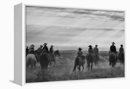 Riding Out-Dan Ballard-Framed Premier Image Canvas