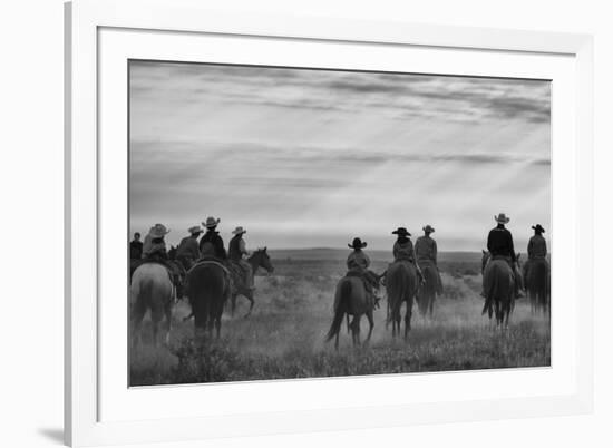 Riding Out-Dan Ballard-Framed Photographic Print